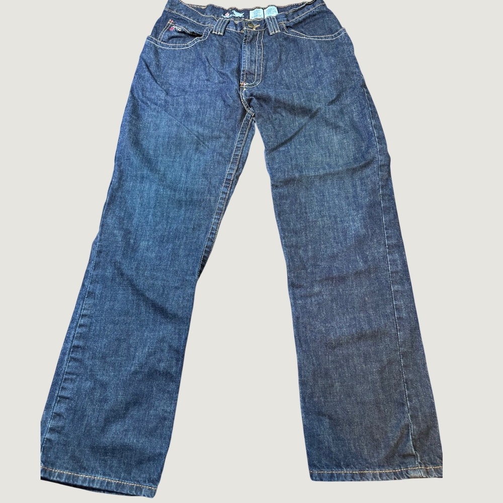 LAPCO FR Mens Flame Resistant Work Jeans Dark Wash Denim 32x30 P-INDM10